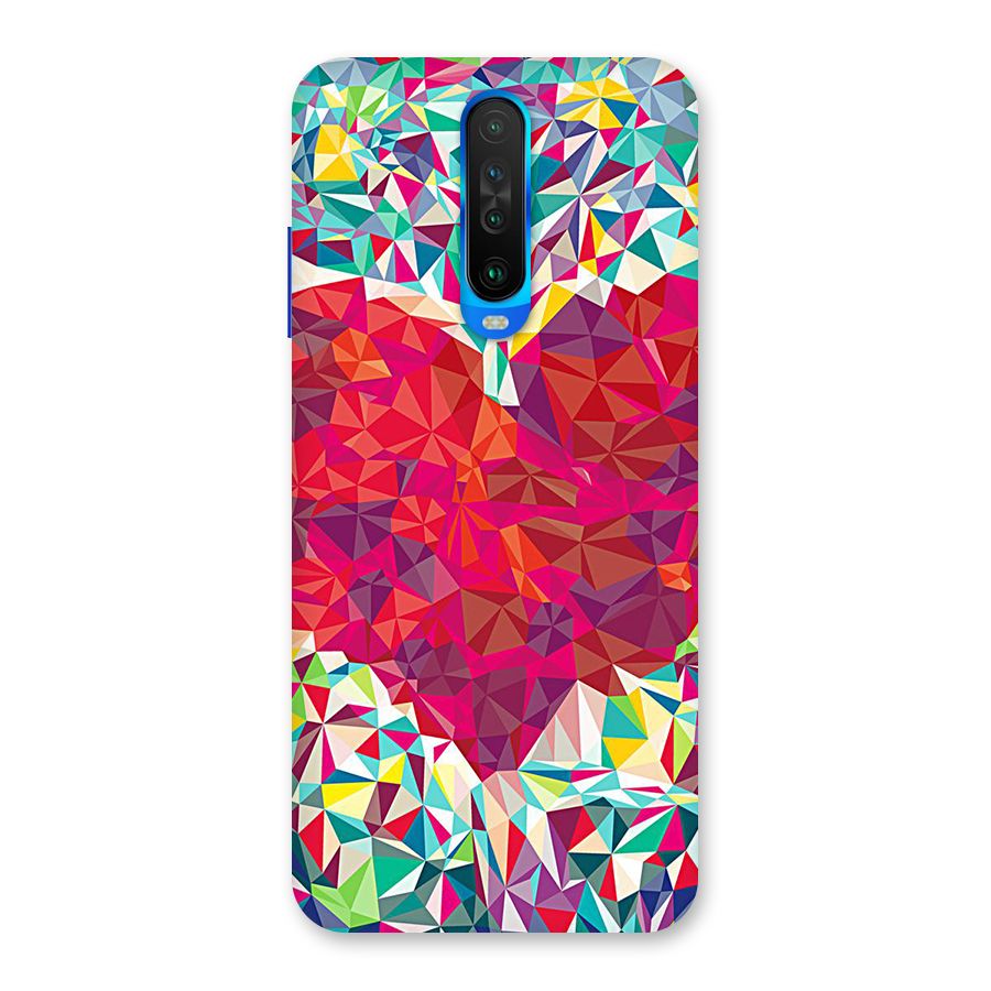Scrumbled Heart Back Case for Poco X2