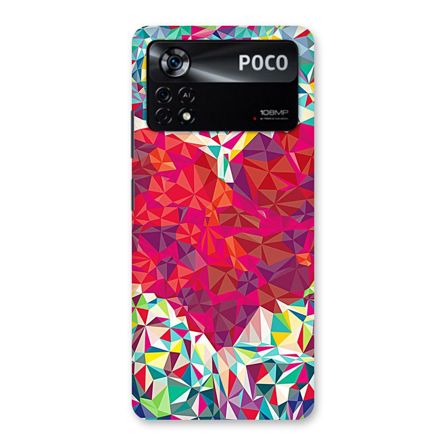 Scrumbled Heart Back Case for Poco X4 Pro 5G