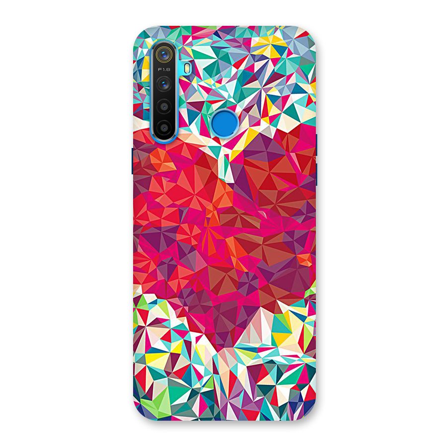 Scrumbled Heart Back Case for Realme 5