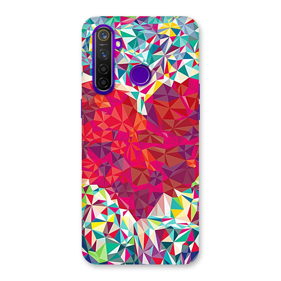 Scrumbled Heart Back Case for Realme 5 Pro