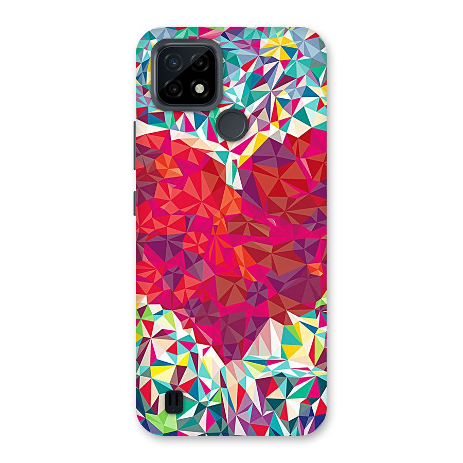 Scrumbled Heart Back Case for Realme C21