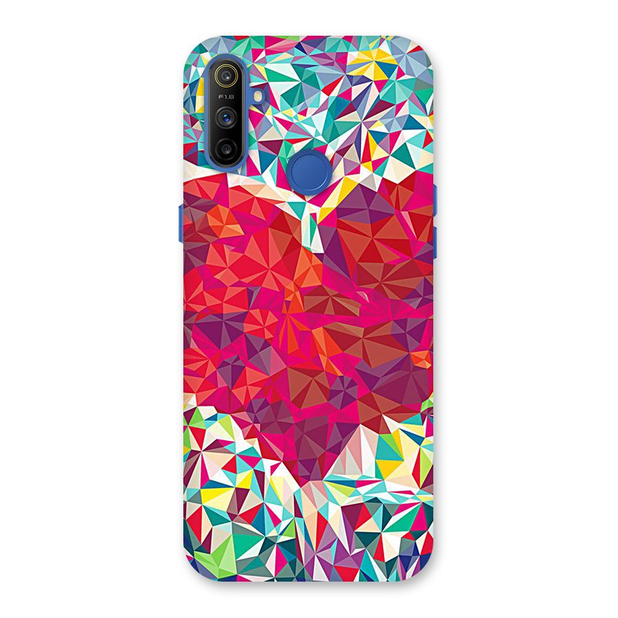 Scrumbled Heart Back Case for Realme Narzo 10A
