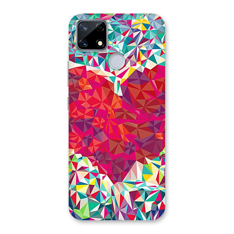 Scrumbled Heart Back Case for Realme Narzo 20