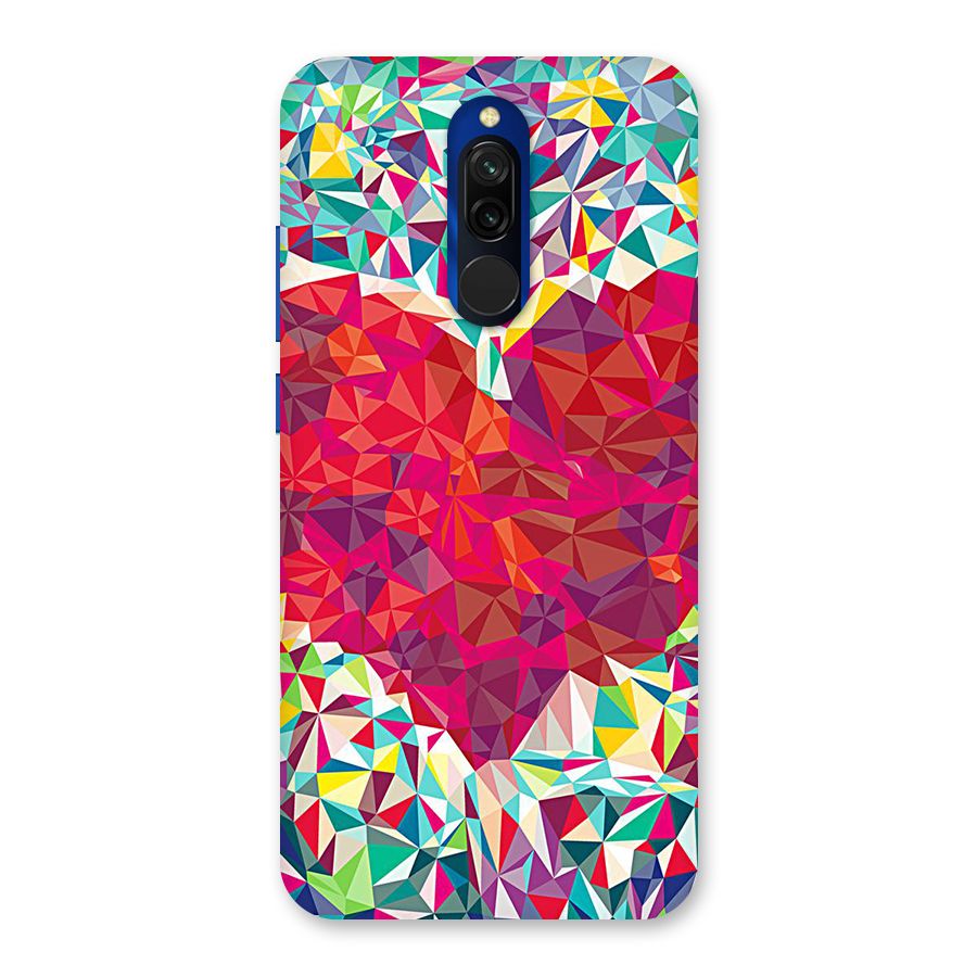 Scrumbled Heart Back Case for Redmi 8