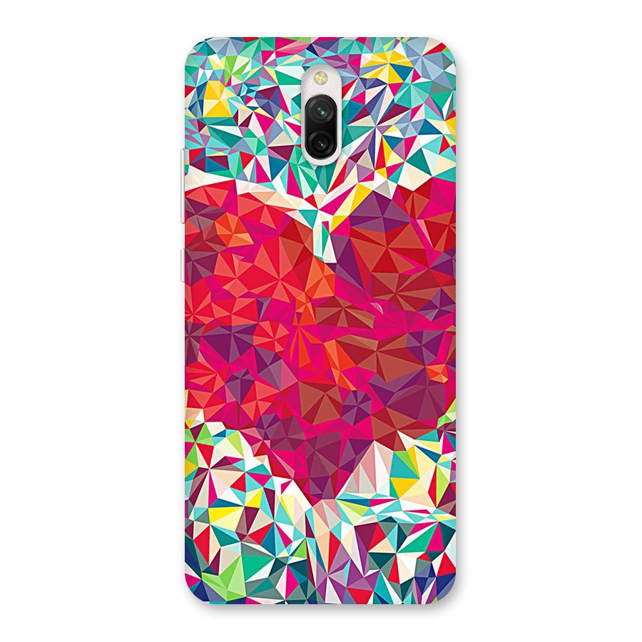 Scrumbled Heart Back Case for Redmi 8A Dual