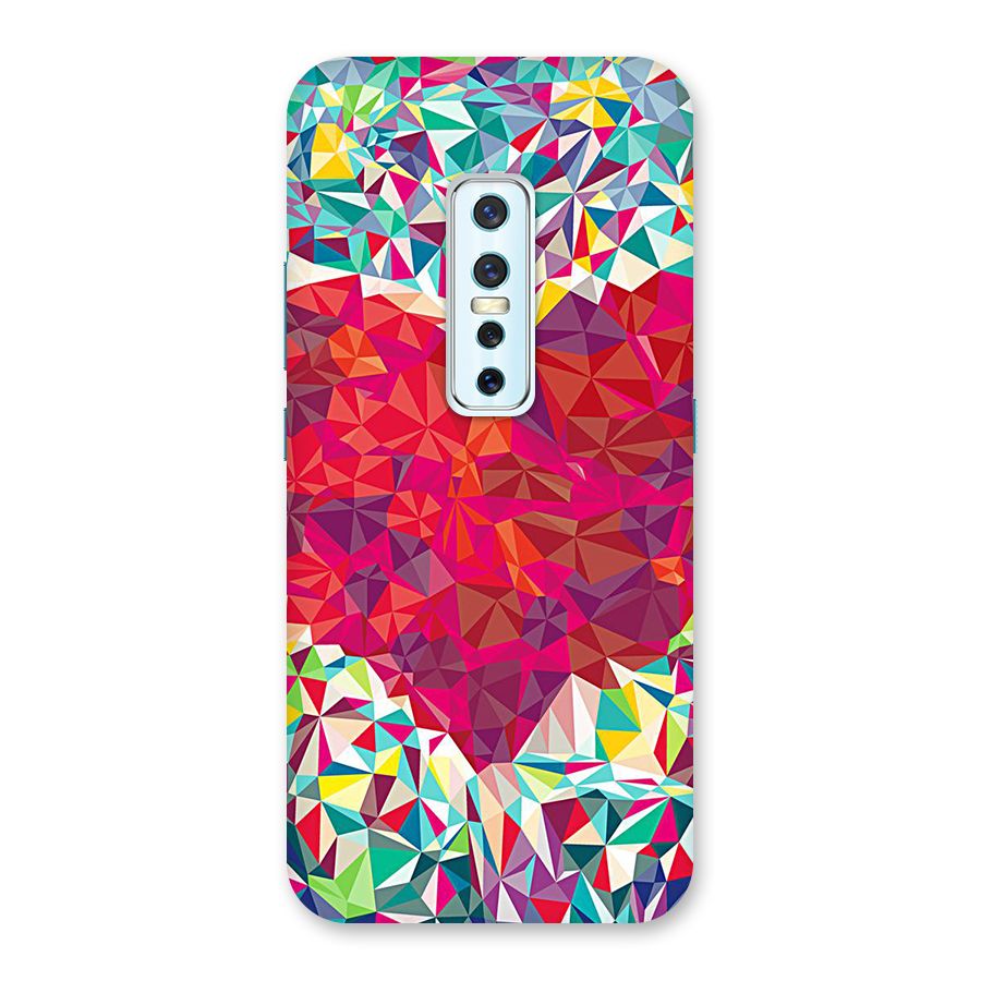 Scrumbled Heart Back Case for Vivo V17 Pro