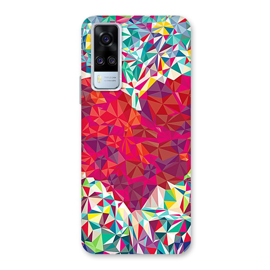 Scrumbled Heart Back Case for Vivo Y31
