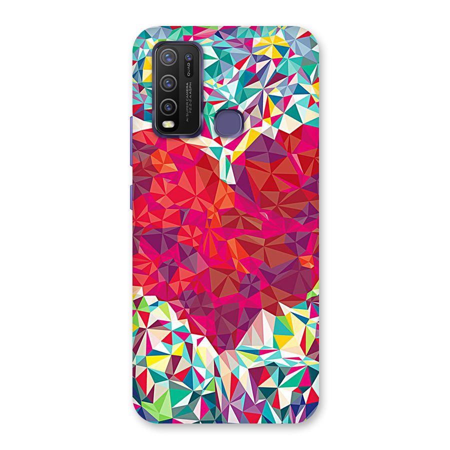 Scrumbled Heart Back Case for Vivo Y50