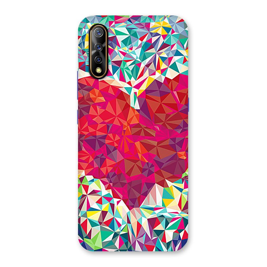 Scrumbled Heart Back Case for Vivo Z1x