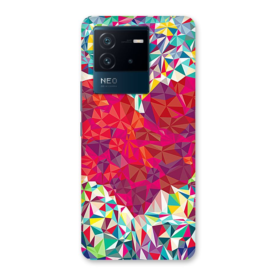 Scrumbled Heart Back Case for Vivo iQOO Neo 6 5G
