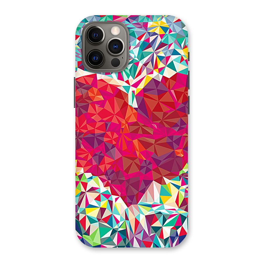 Scrumbled Heart Back Case for iPhone 12 Pro