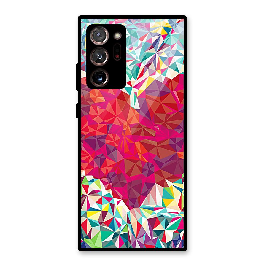 Scrumbled Heart Glass Back Case for Galaxy Note 20 Ultra