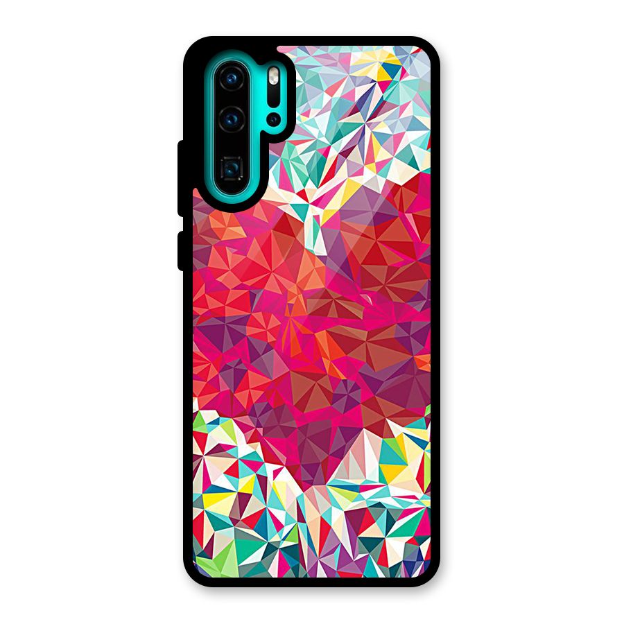 Scrumbled Heart Glass Back Case for Huawei P30 Pro