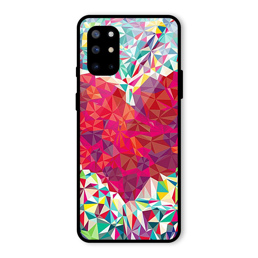 Scrumbled Heart Glass Back Case for OnePlus 8T