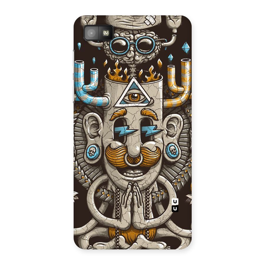Sculpture Design Back Case for Blackberry Z10