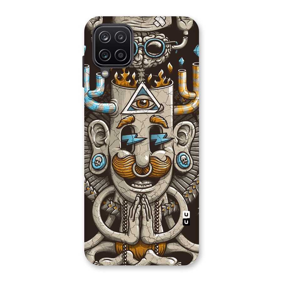 Sculpture Design Back Case for Galaxy A12