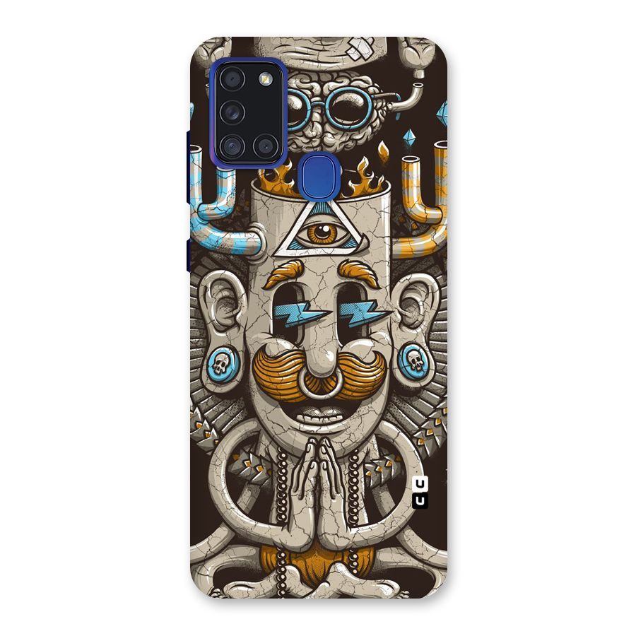 Sculpture Design Back Case for Galaxy A21s