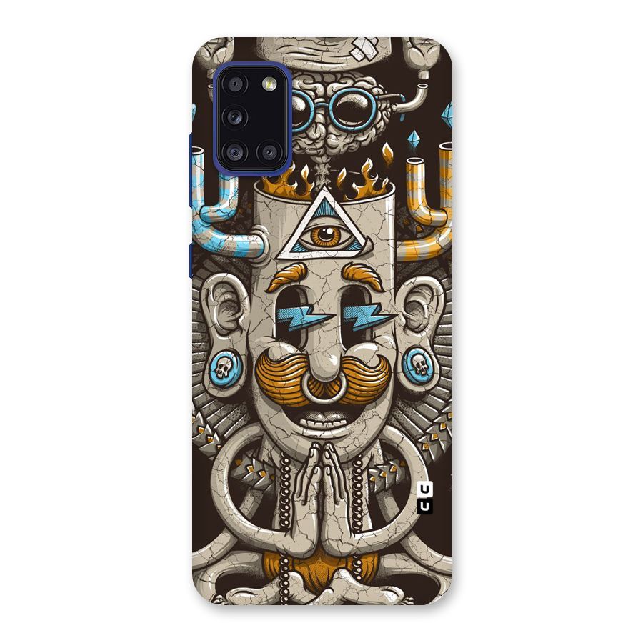 Sculpture Design Back Case for Galaxy A31