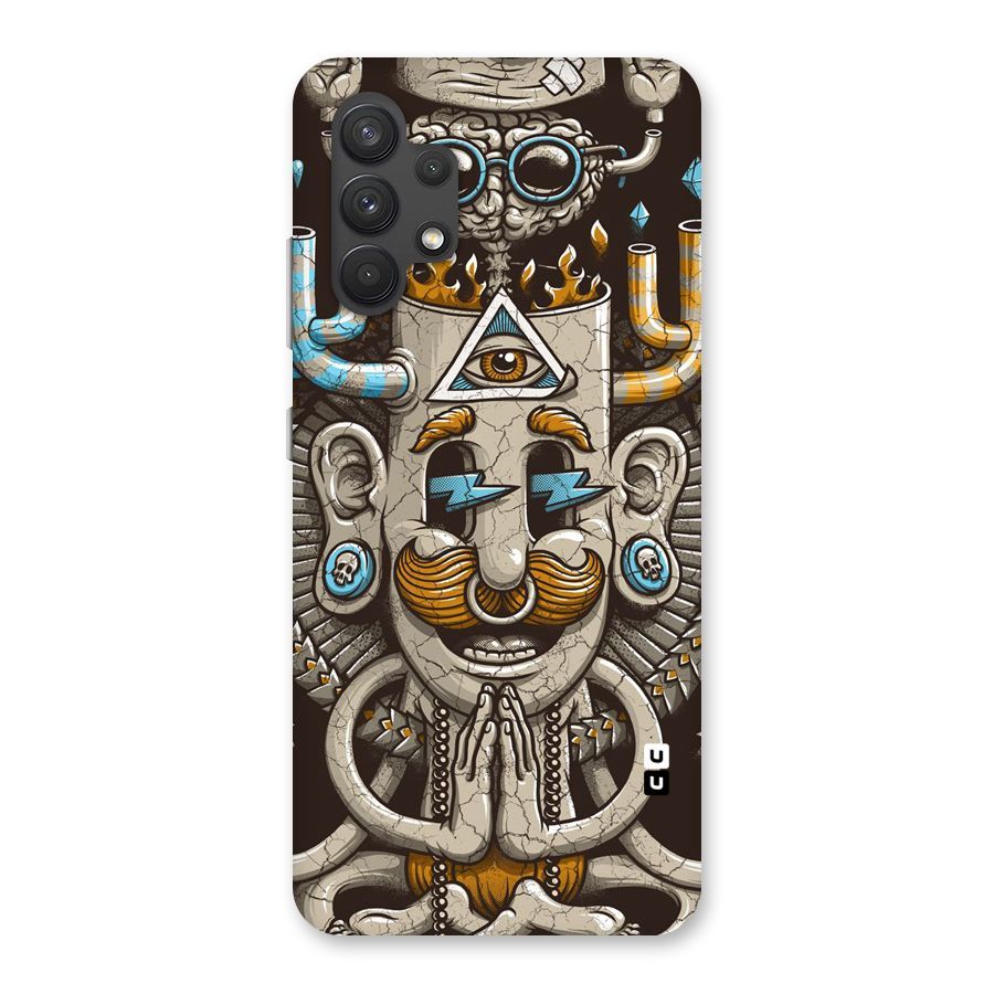 Sculpture Design Back Case for Galaxy A32