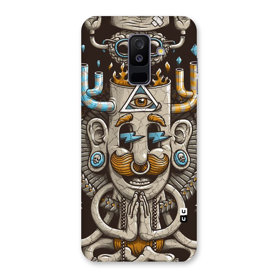 Sculpture Design Back Case for Galaxy A6 Plus