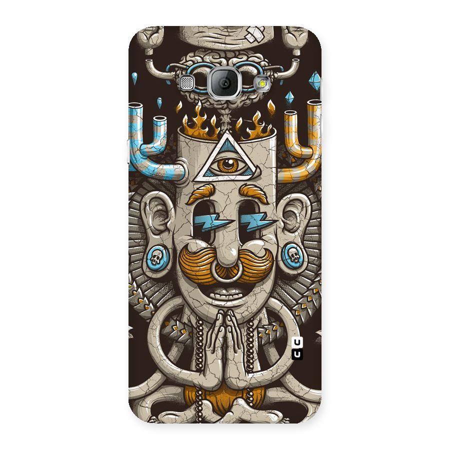 Sculpture Design Back Case for Galaxy A8
