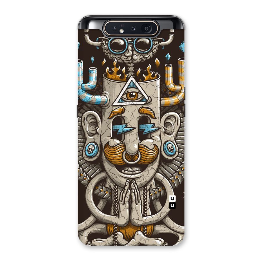 Sculpture Design Back Case for Galaxy A80