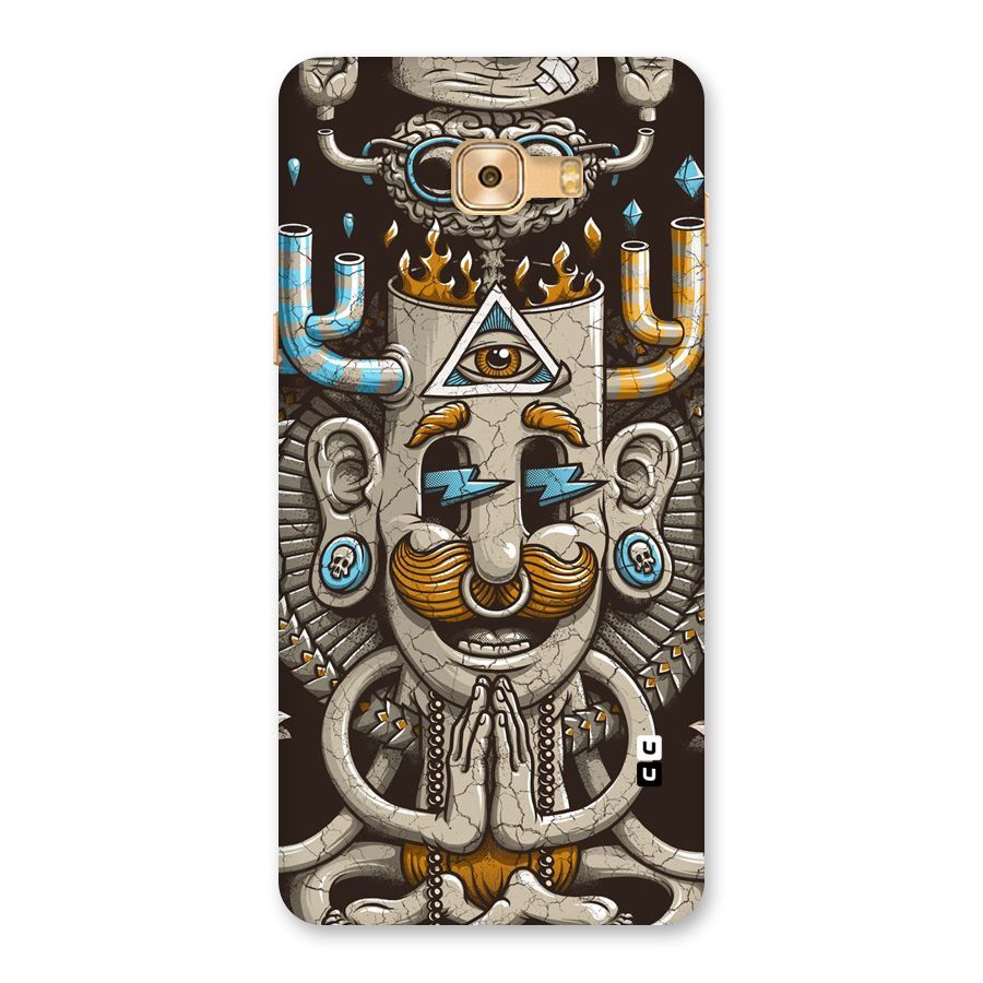 Sculpture Design Back Case for Galaxy C9 Pro