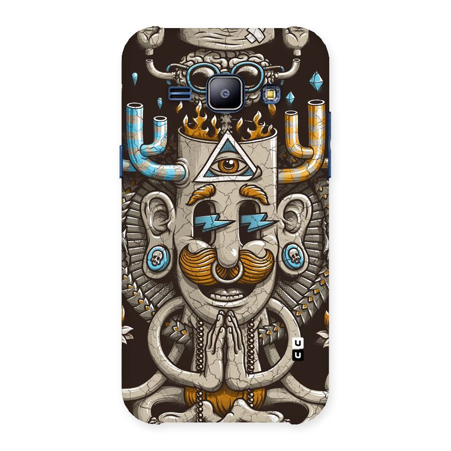 Sculpture Design Back Case for Galaxy J1