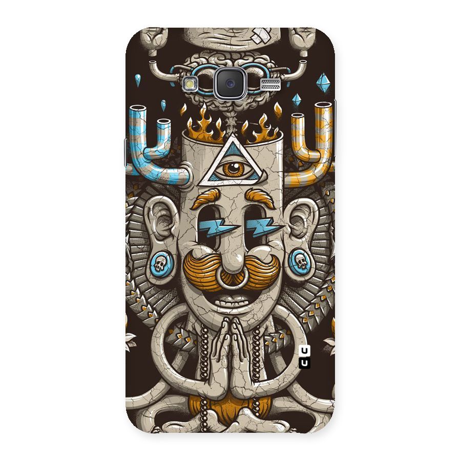 Sculpture Design Back Case for Galaxy J7