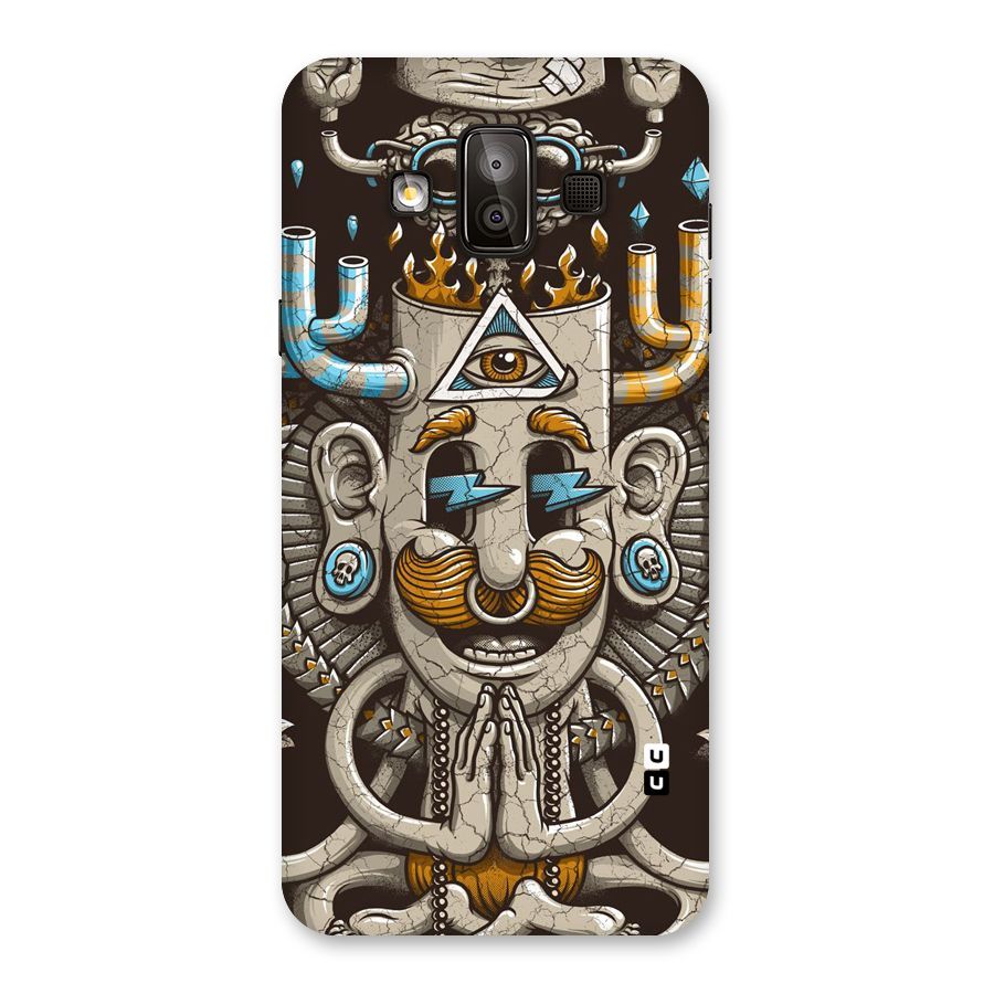 Sculpture Design Back Case for Galaxy J7 Duo