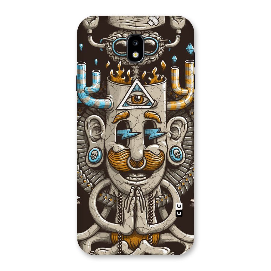 Sculpture Design Back Case for Galaxy J7 Pro