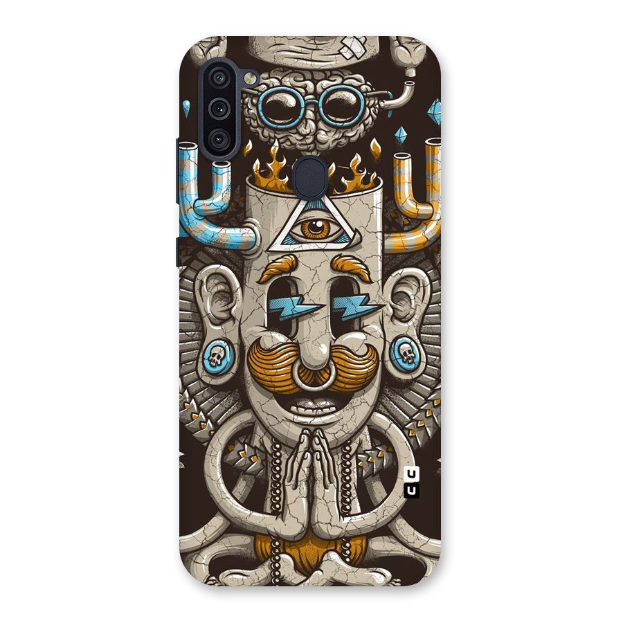 Sculpture Design Back Case for Galaxy M11