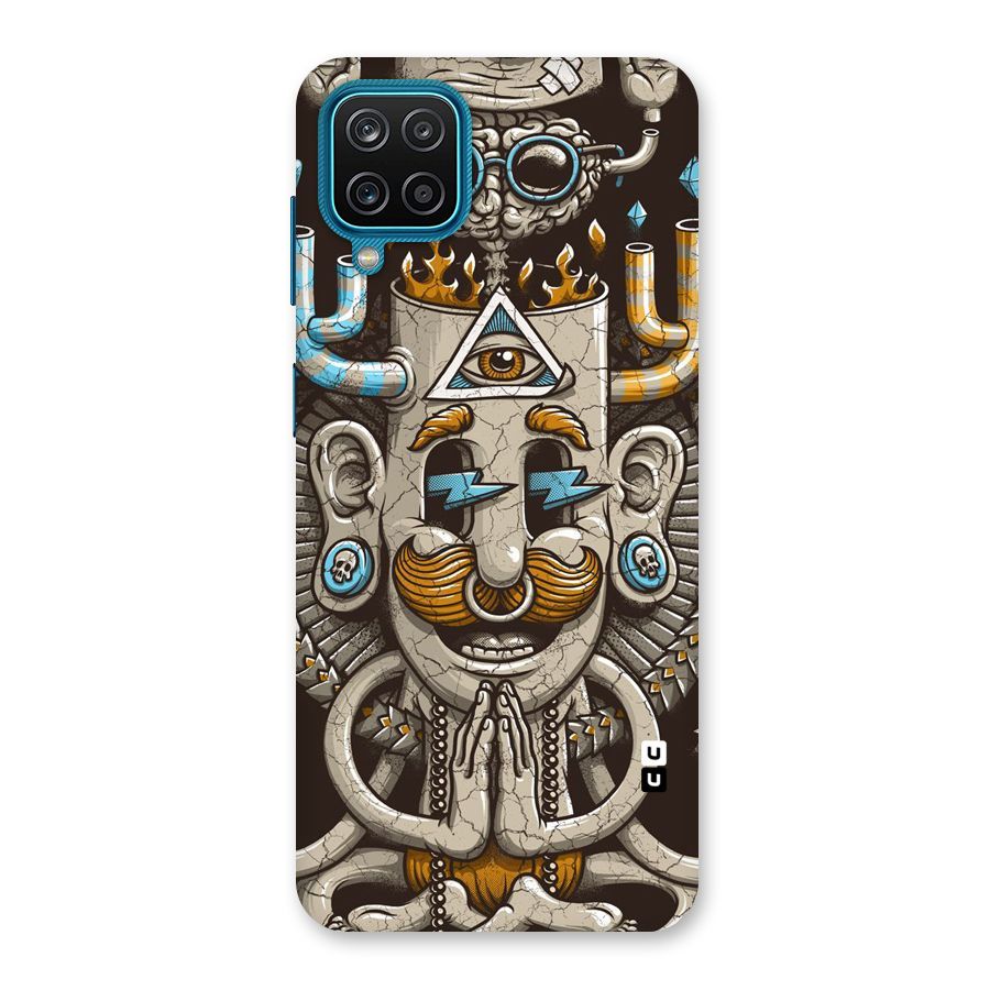 Sculpture Design Back Case for Galaxy M12