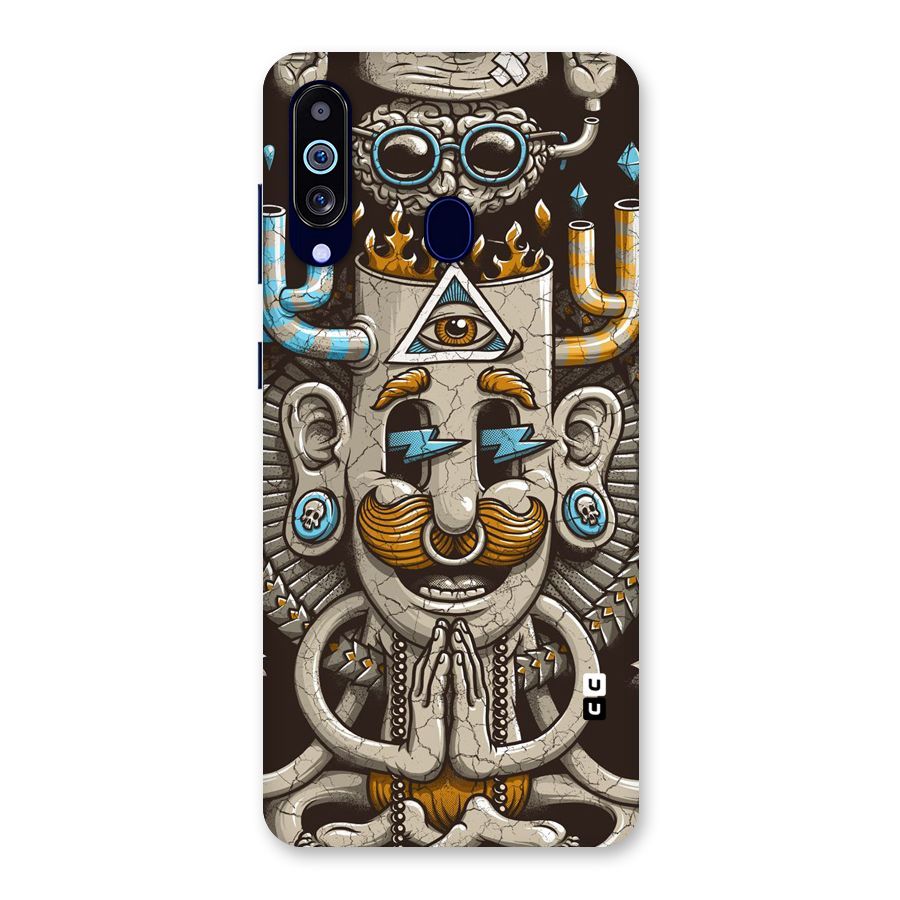 Sculpture Design Back Case for Galaxy M40