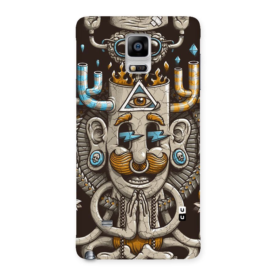 Sculpture Design Back Case for Galaxy Note 4