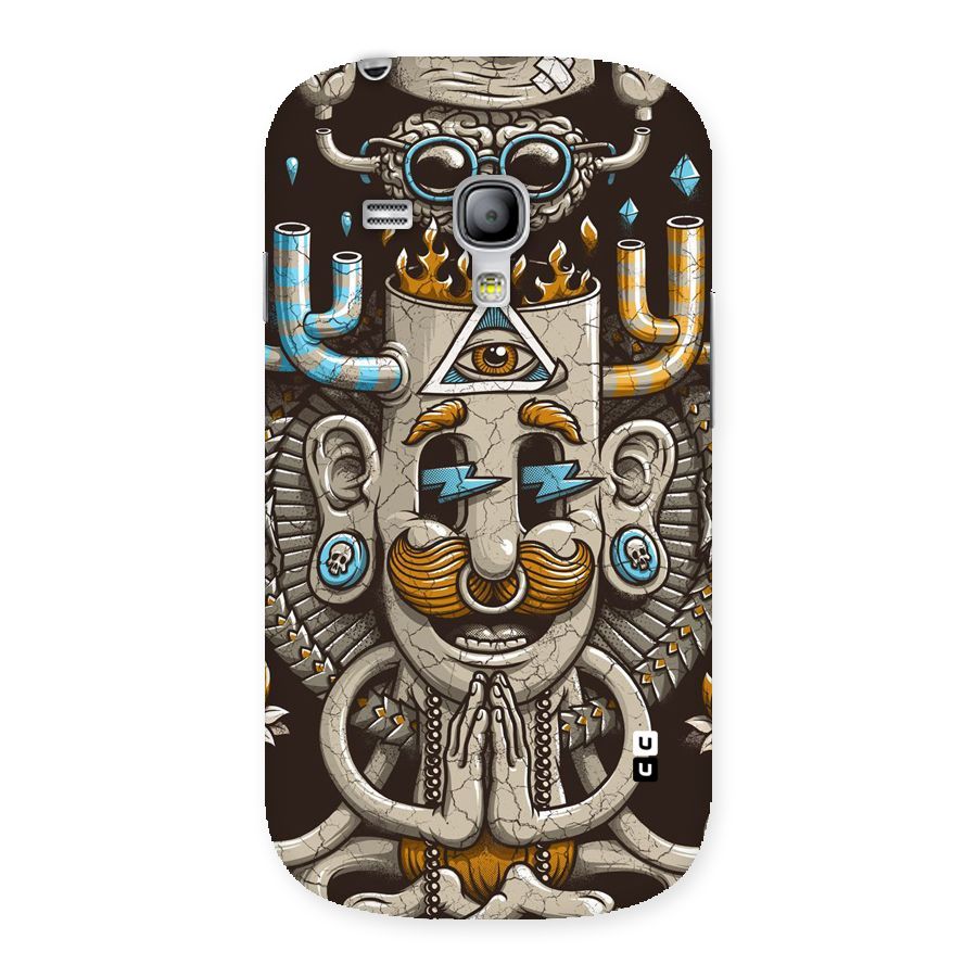 Sculpture Design Back Case for Galaxy S3 Mini