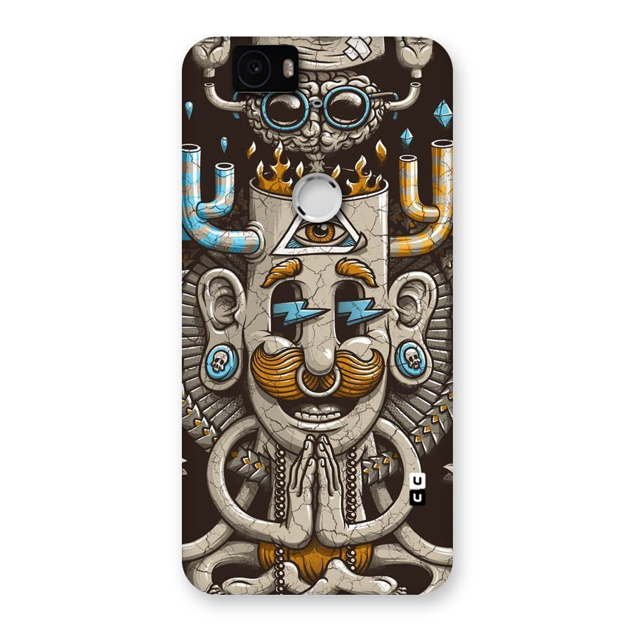 Sculpture Design Back Case for Google Nexus-6P