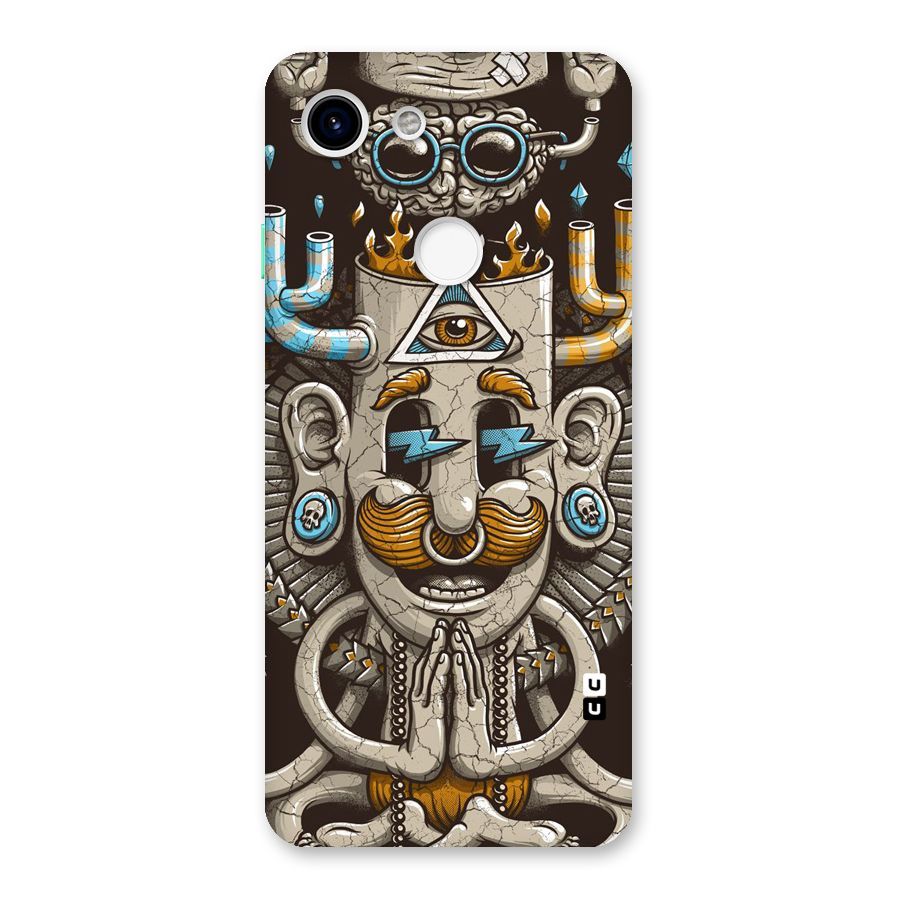 Sculpture Design Back Case for Google Pixel 3
