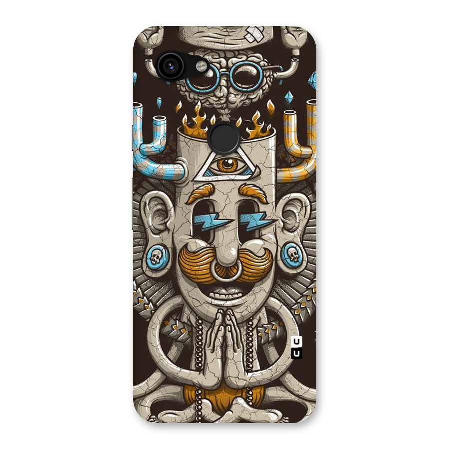 Sculpture Design Back Case for Google Pixel 3a