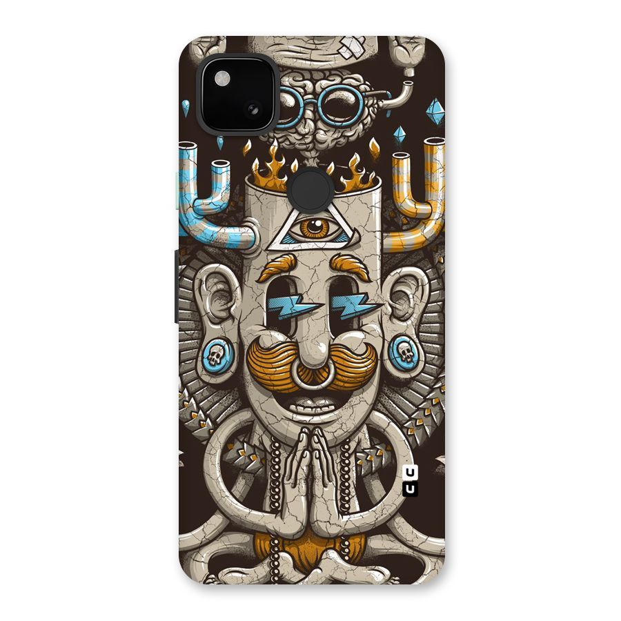 Sculpture Design Back Case for Google Pixel 4a