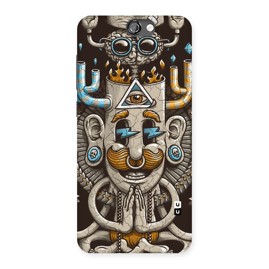 Sculpture Design Back Case for HTC One A9