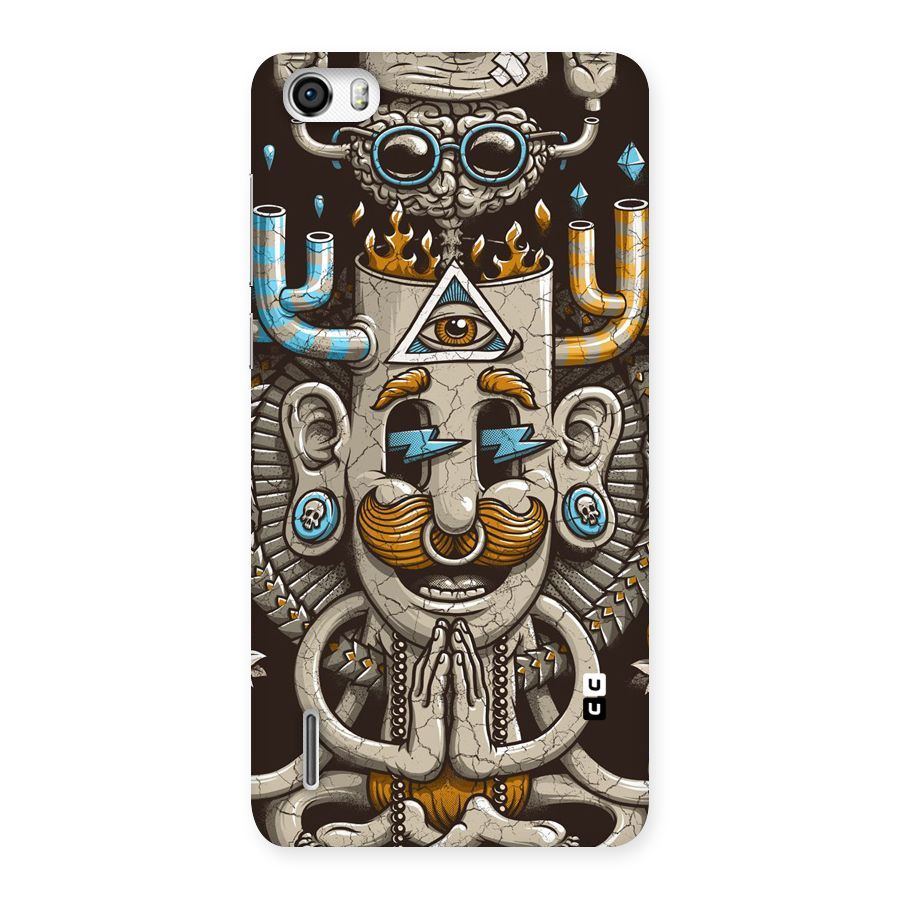 Sculpture Design Back Case for Honor 6