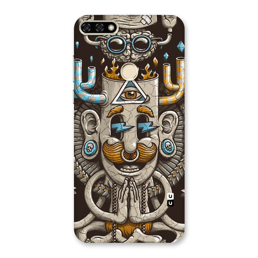 Sculpture Design Back Case for Honor 7A