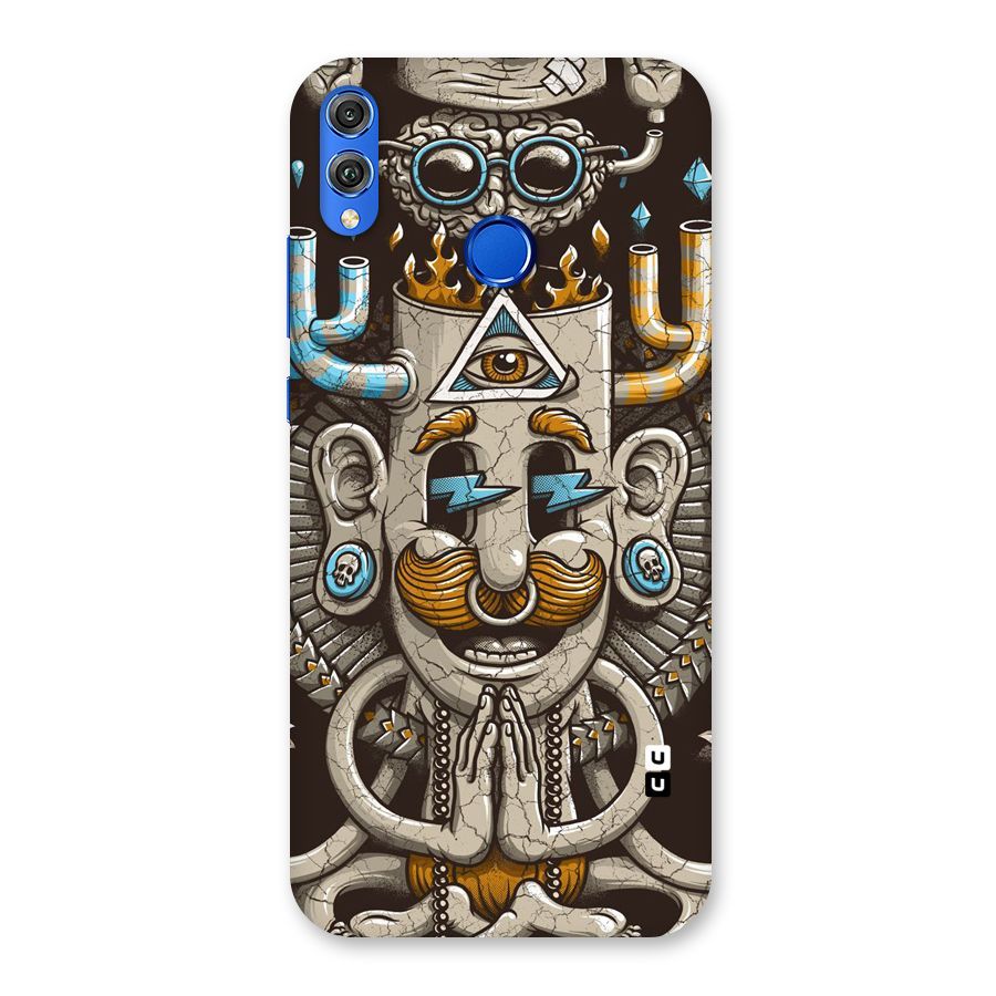 Sculpture Design Back Case for Honor 8X