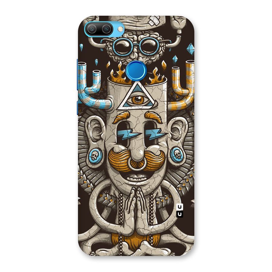 Sculpture Design Back Case for Honor 9N