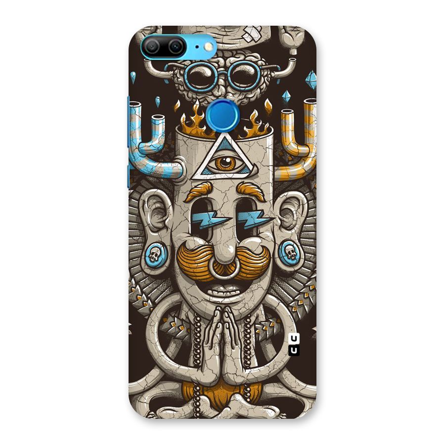 Sculpture Design Back Case for Honor 9 Lite