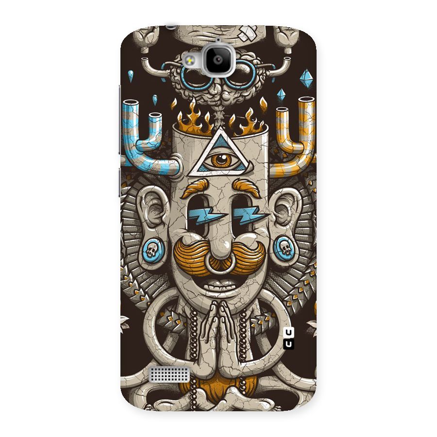 Sculpture Design Back Case for Honor Holly