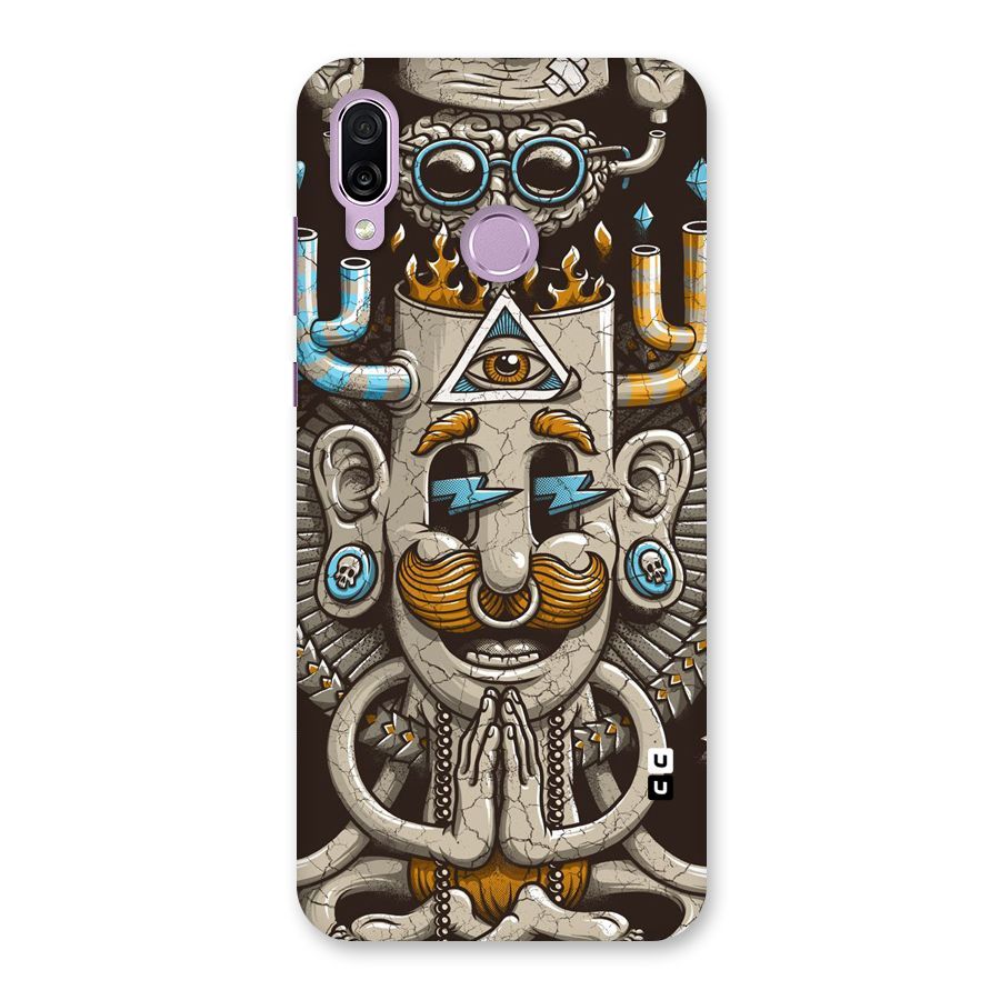 Sculpture Design Back Case for Honor Play