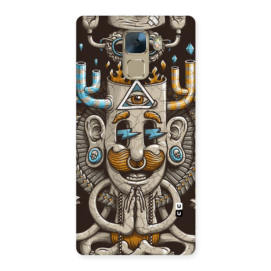 Sculpture Design Back Case for Huawei Honor 7