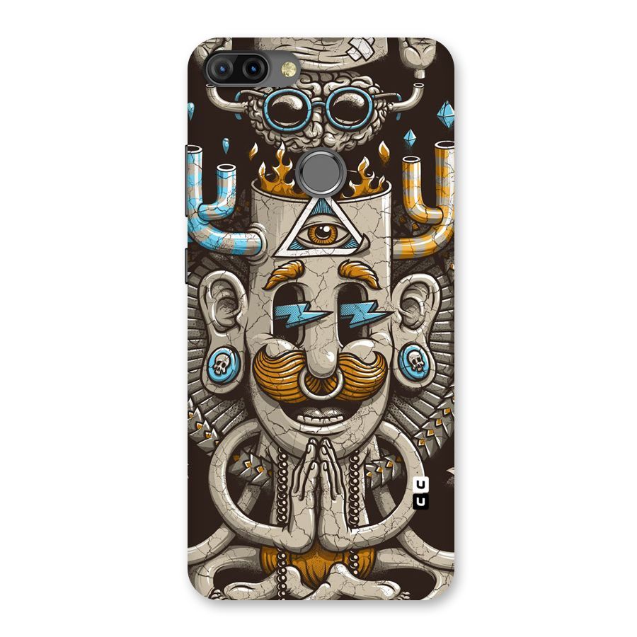 Sculpture Design Back Case for Infinix Hot 6 Pro